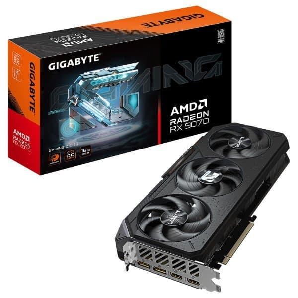 GIGABYTE RADEON RX 9070 16G GAMING OC