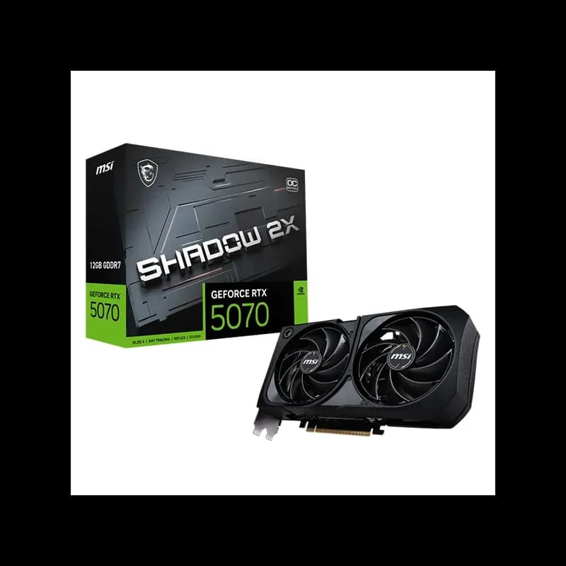 MSI GeForce RTX 5070 12G SHADOW 2X OC