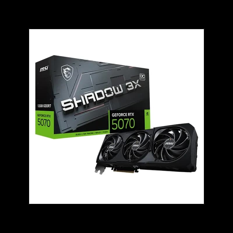 MSI GeForce RTX 5070 12G SHADOW 3X OC