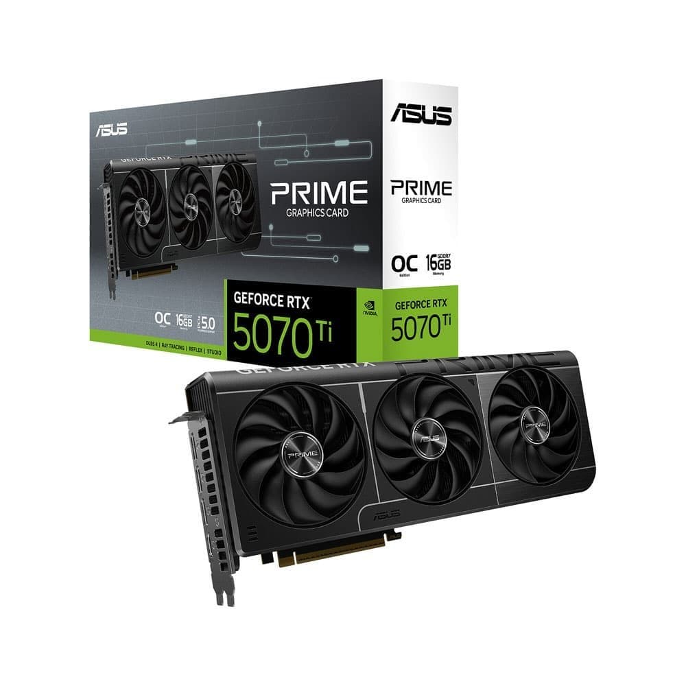 ASUS Prime GeForce RTX™ 5070 Ti 16 Go OC Edition Sans emballage