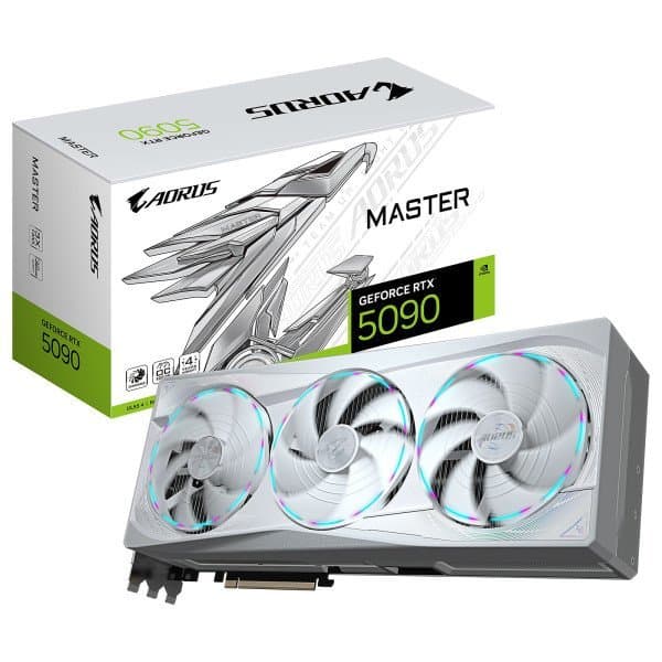 GIGABYTE AORUS GEFORCE RTX 5090 32G MASTER White