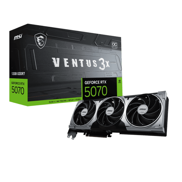 MSI GeForce RTX 5070 VENTUS 3X OC 12G