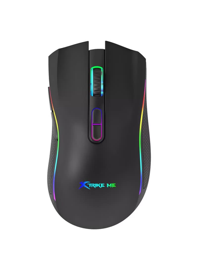 Xtrike Me GM-314 BK Souris de jeu filaire Noire